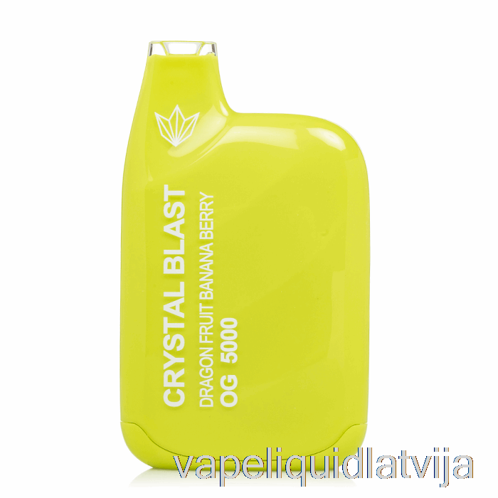 Crystal Blast Og5000 Vienreizējās Lietošanas Dragonfruit Banānu Ogu Vape šķidrums